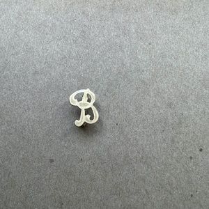 Vintage JHH Gold-tone Monogram Pin Letter "B"